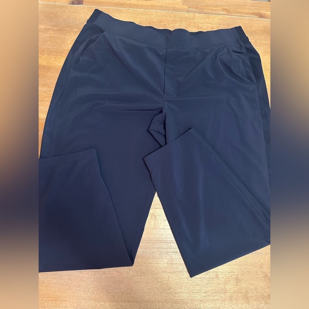 Athleta Women’s High Rise Brooklyn Ankle Pant Navy 16